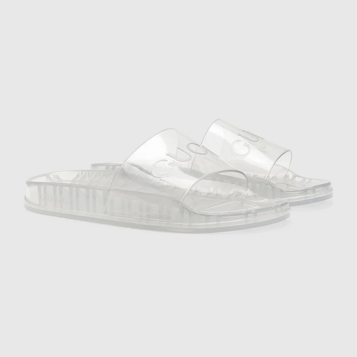 Men’s slide with Gucci logo view 3