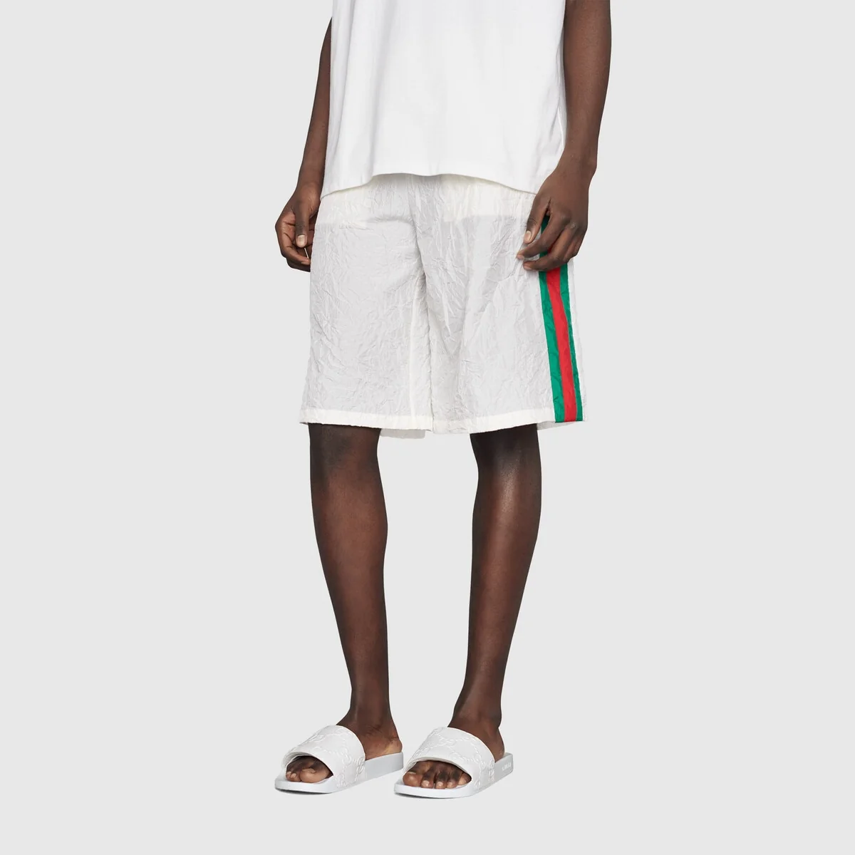 Men’s GG slide sandal view 7