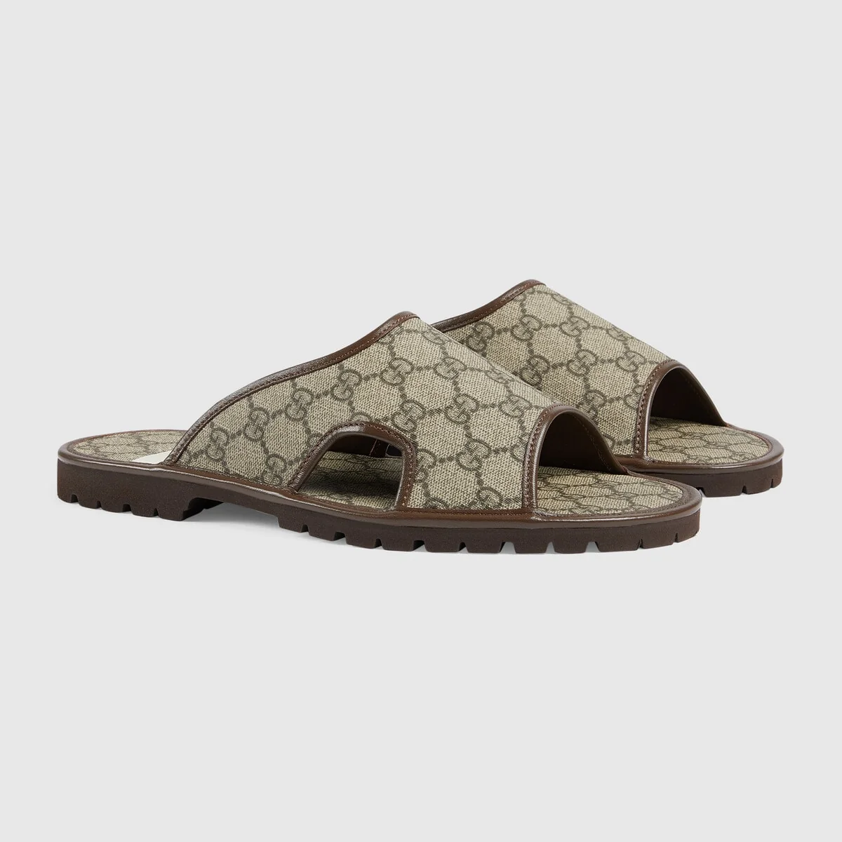Men’s GG Supreme slide sandal view 3