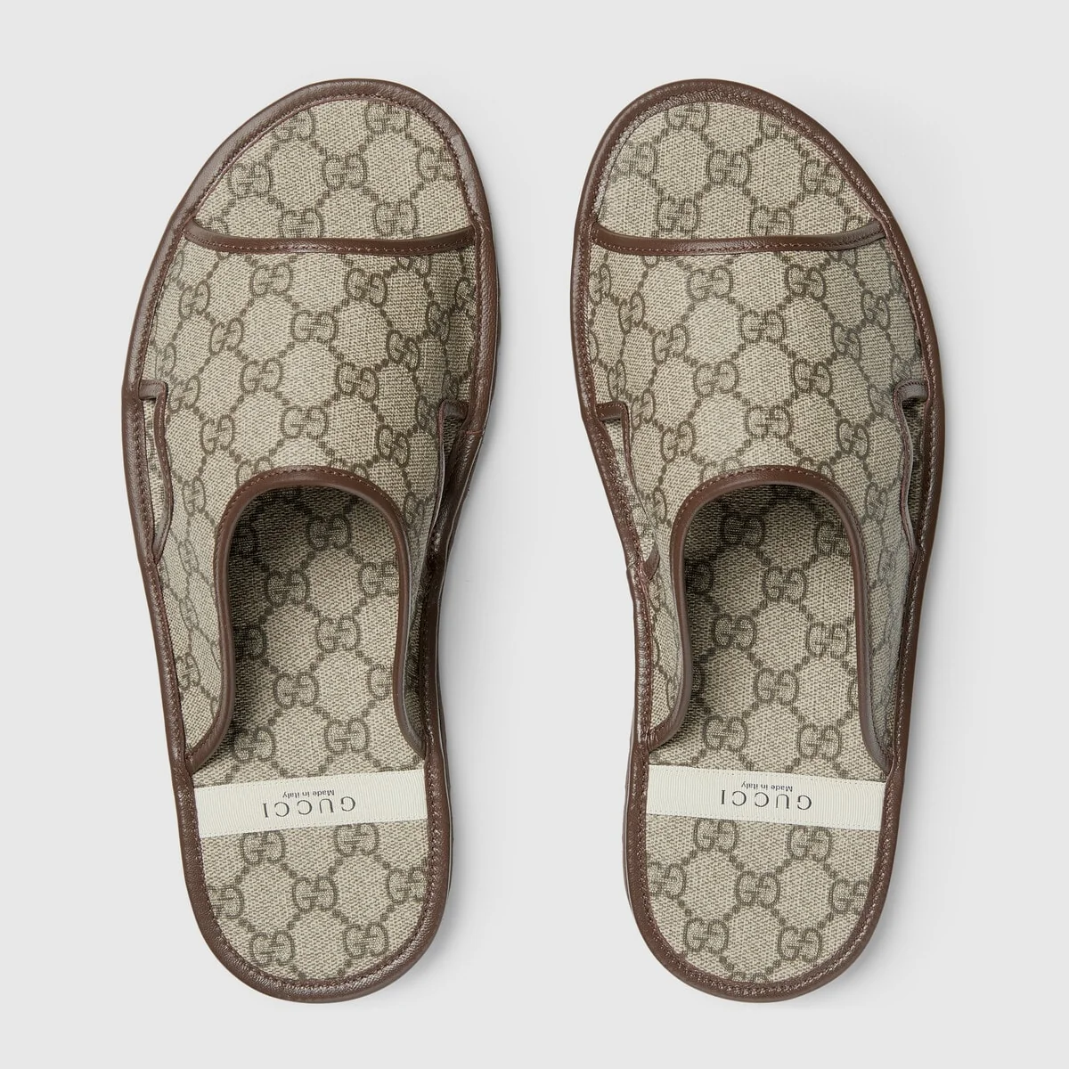 Men’s GG Supreme slide sandal view 4