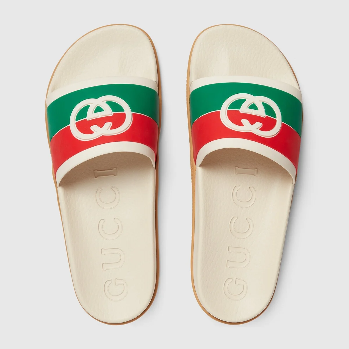 Interlocking G slide sandal view 4