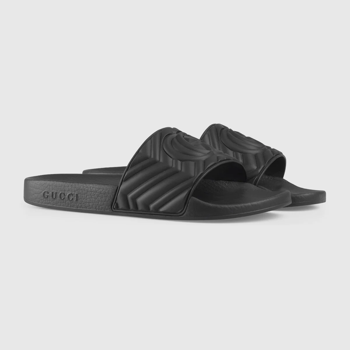 Men’s matelasse rubber slide view 3
