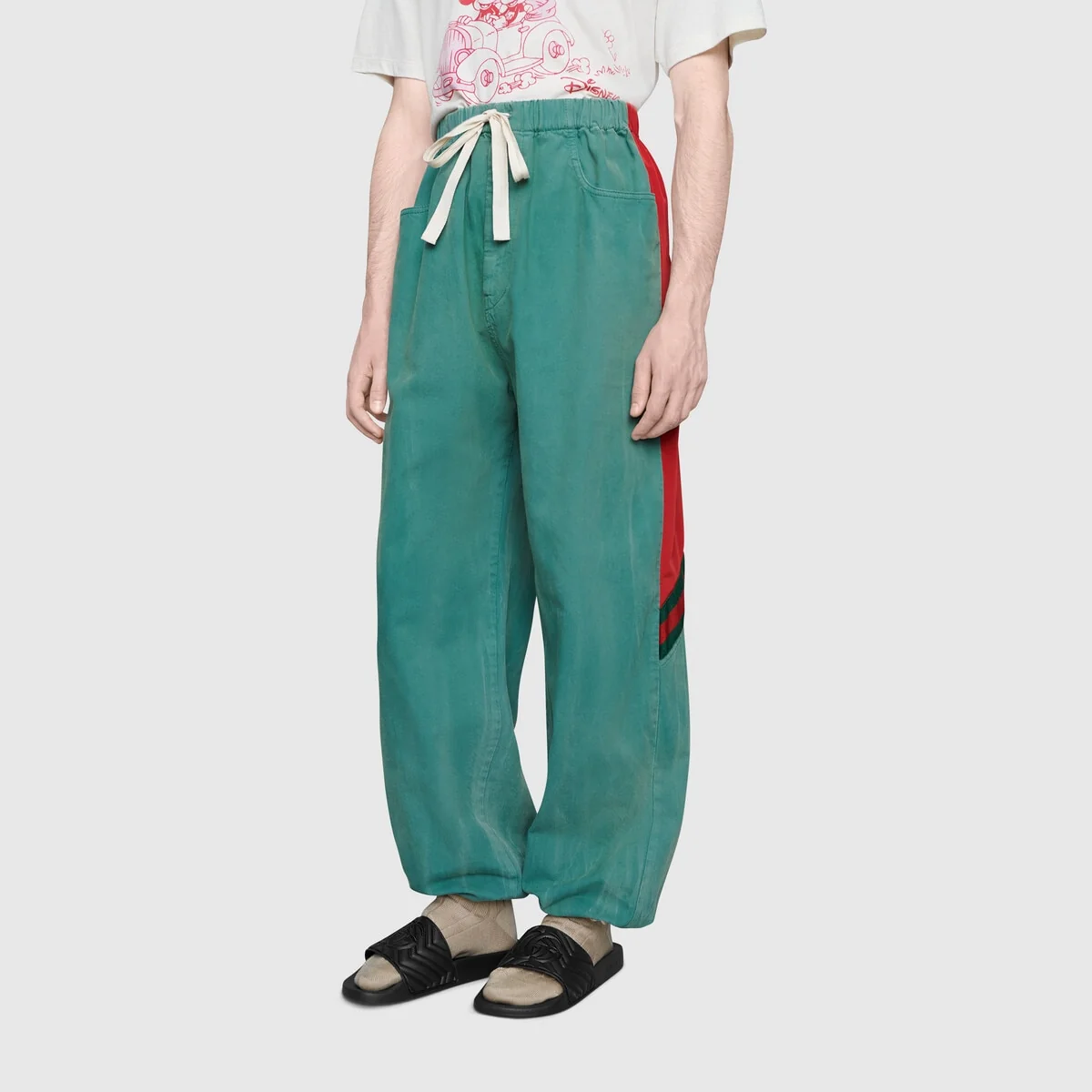 Men’s matelasse rubber slide view 7