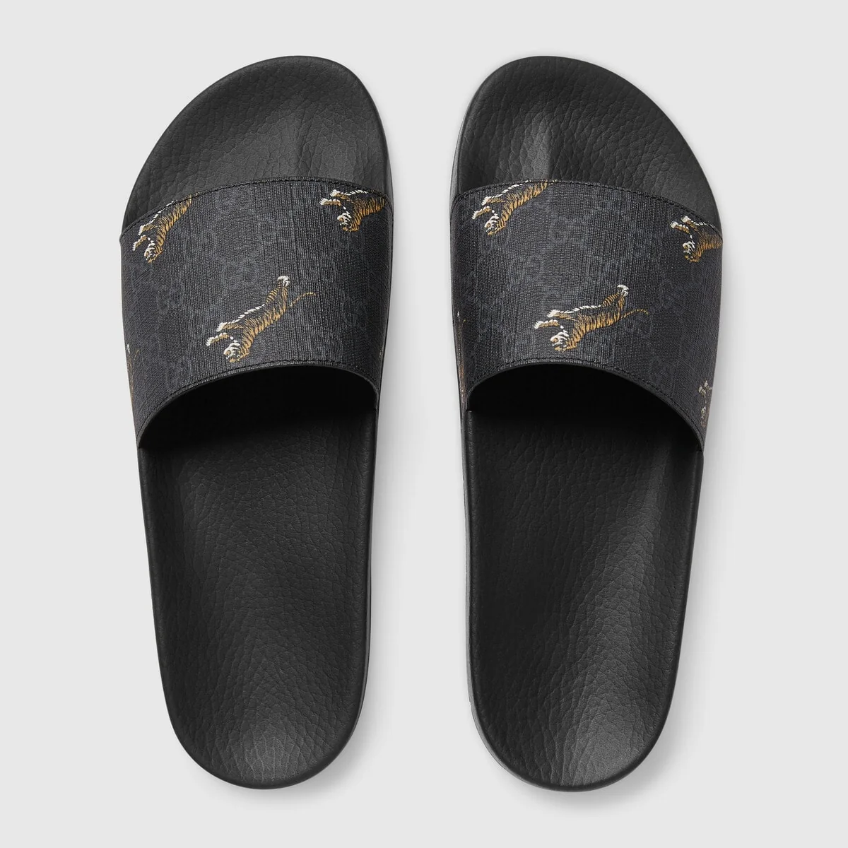 Men’s GG Supreme tigers slide sandal view 4