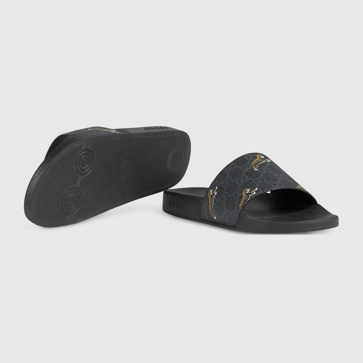 Men’s GG Supreme tigers slide sandal view 6