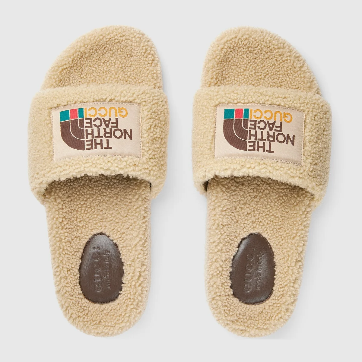 Men’s The North Face x Gucci slide view 4
