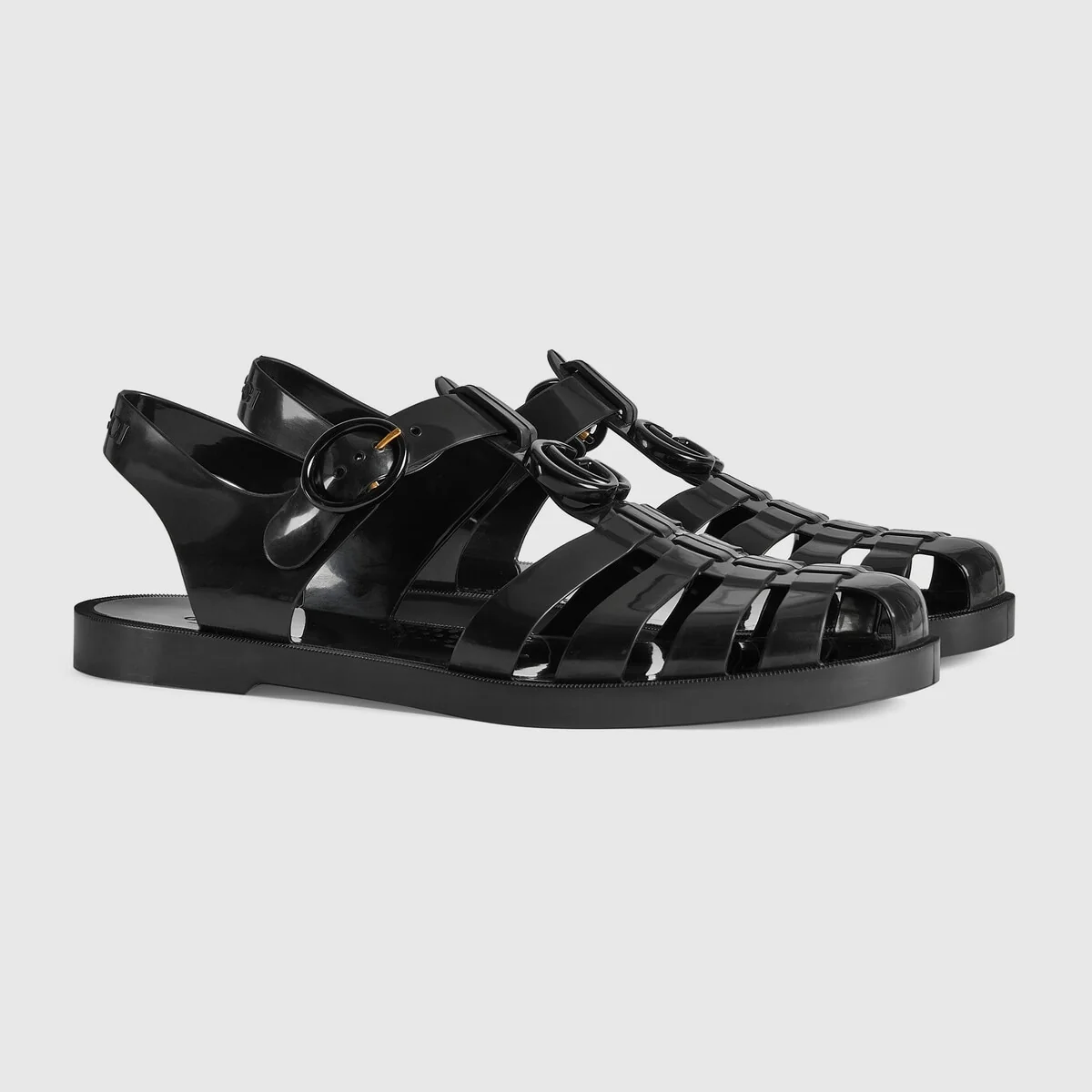 Men’s sandal with DoubleG view 3