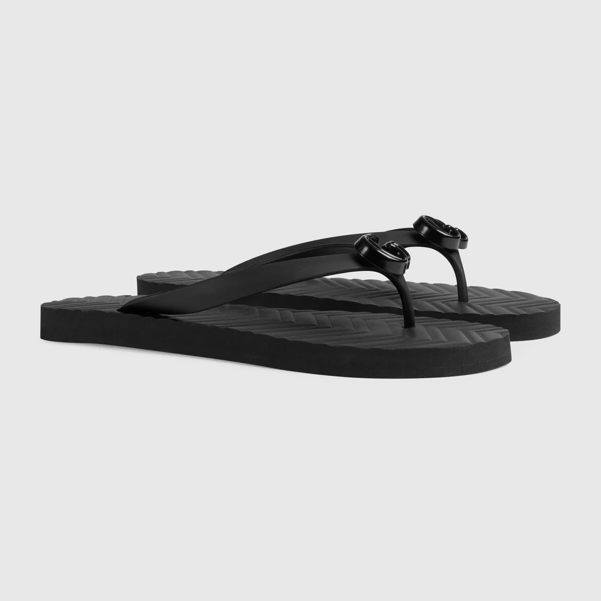 Men’s chevron thong sandal view 3
