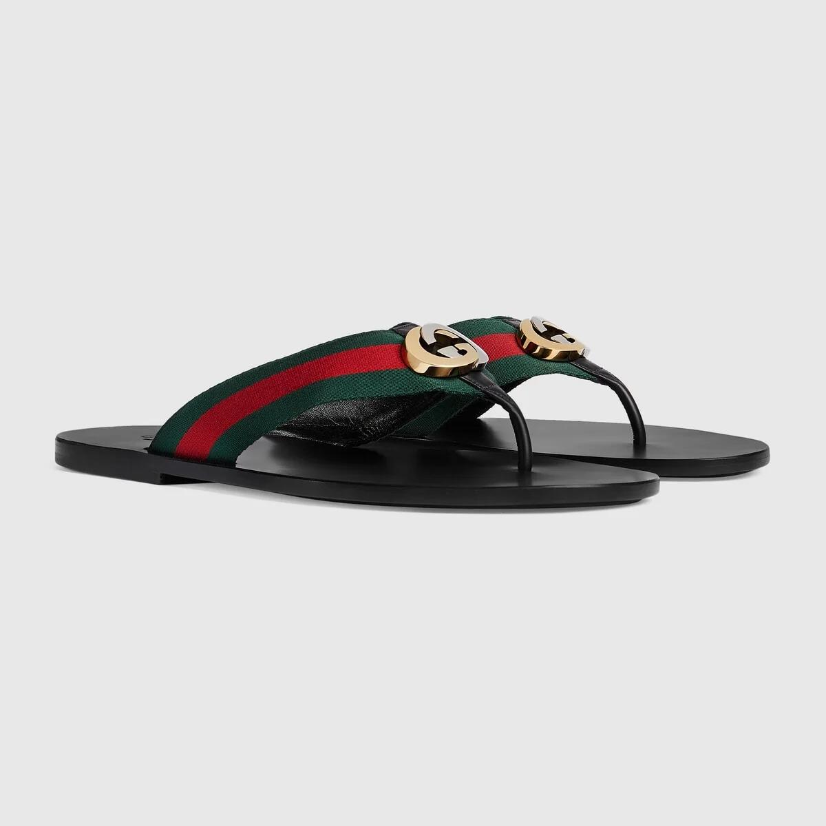 Men’s thong sandal with Web view 3
