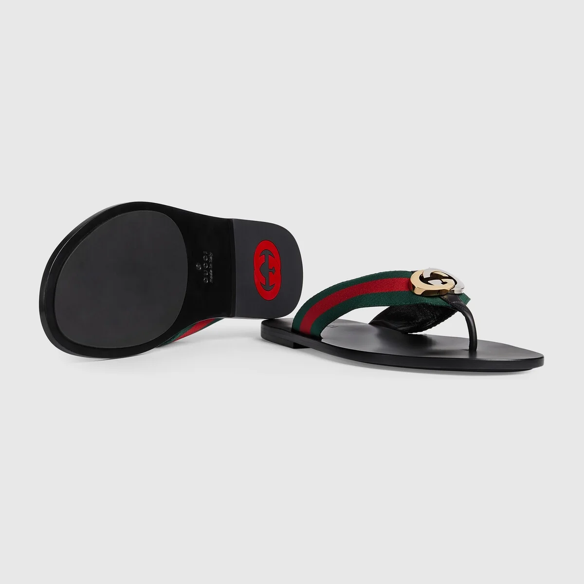 Men’s thong sandal with Web view 6