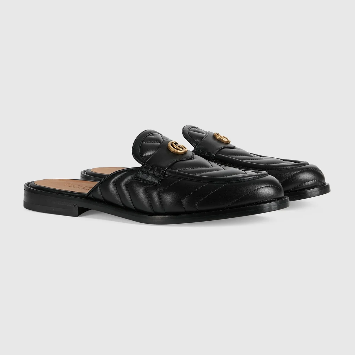 Men’s matelasse slipper with DoubleG view 3