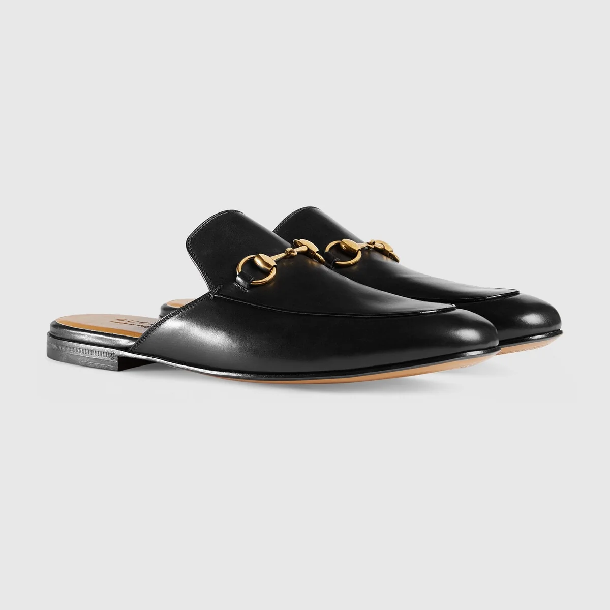 Leather Horsebit slipper view 3