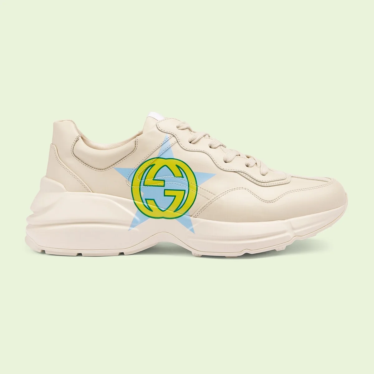 Men’s Rhyton star print sneaker