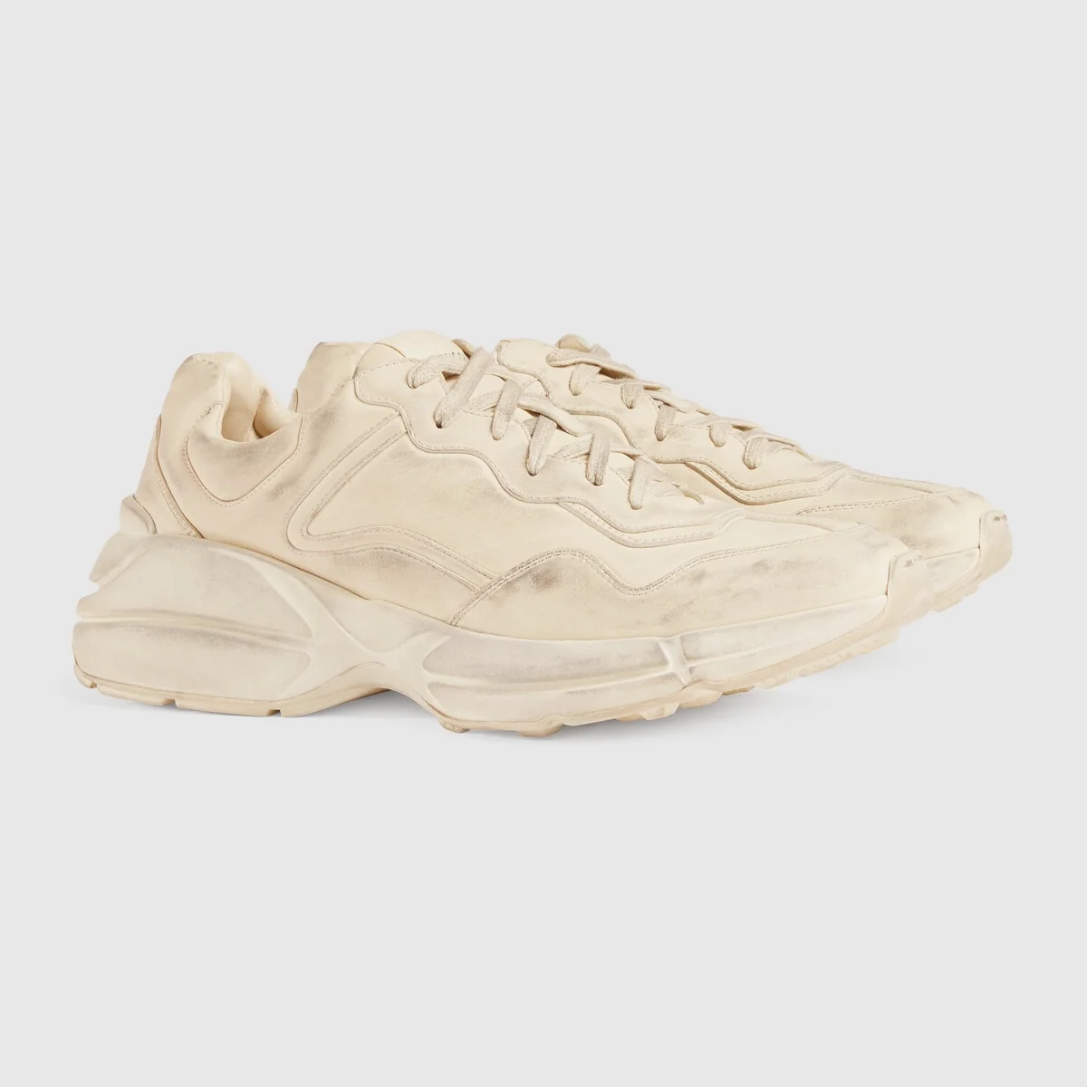 Men’s Rhyton leather sneaker view 3
