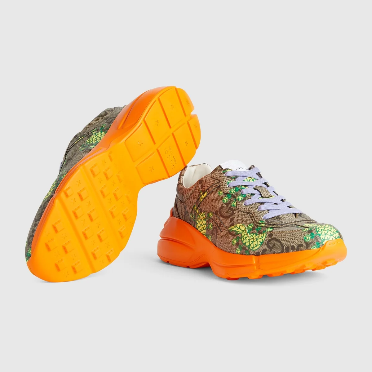 Gucci Pineapple men’s rhyton sneaker