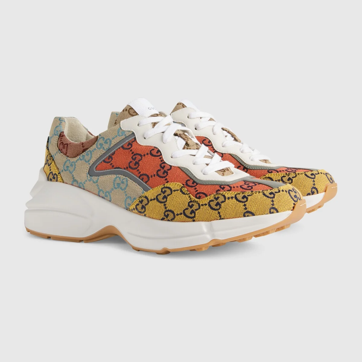 Men’s Rhyton GG Multicolor sneaker view 3