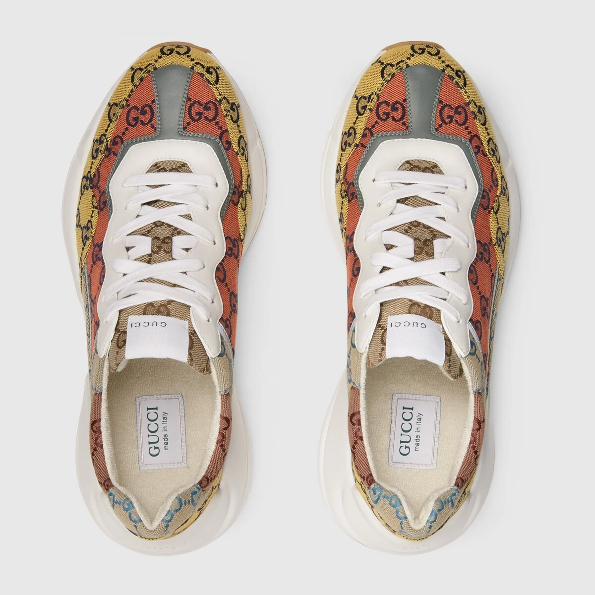 Men’s Rhyton GG Multicolor sneaker view 4