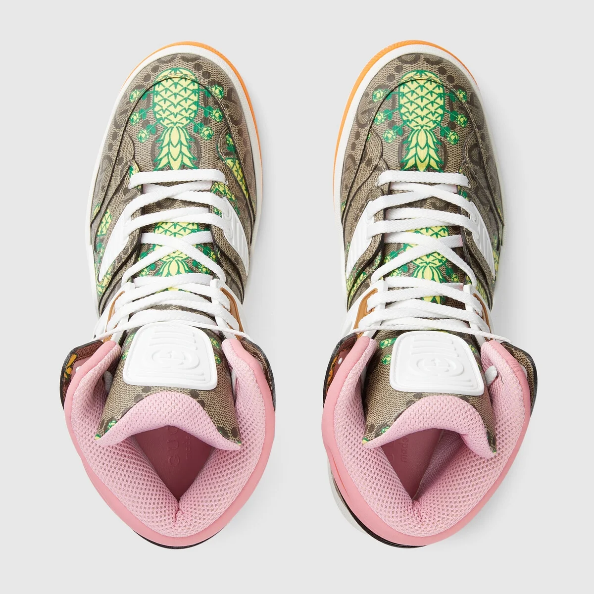 Gucci Pineapple men’s Gucci Basket sneaker view 4