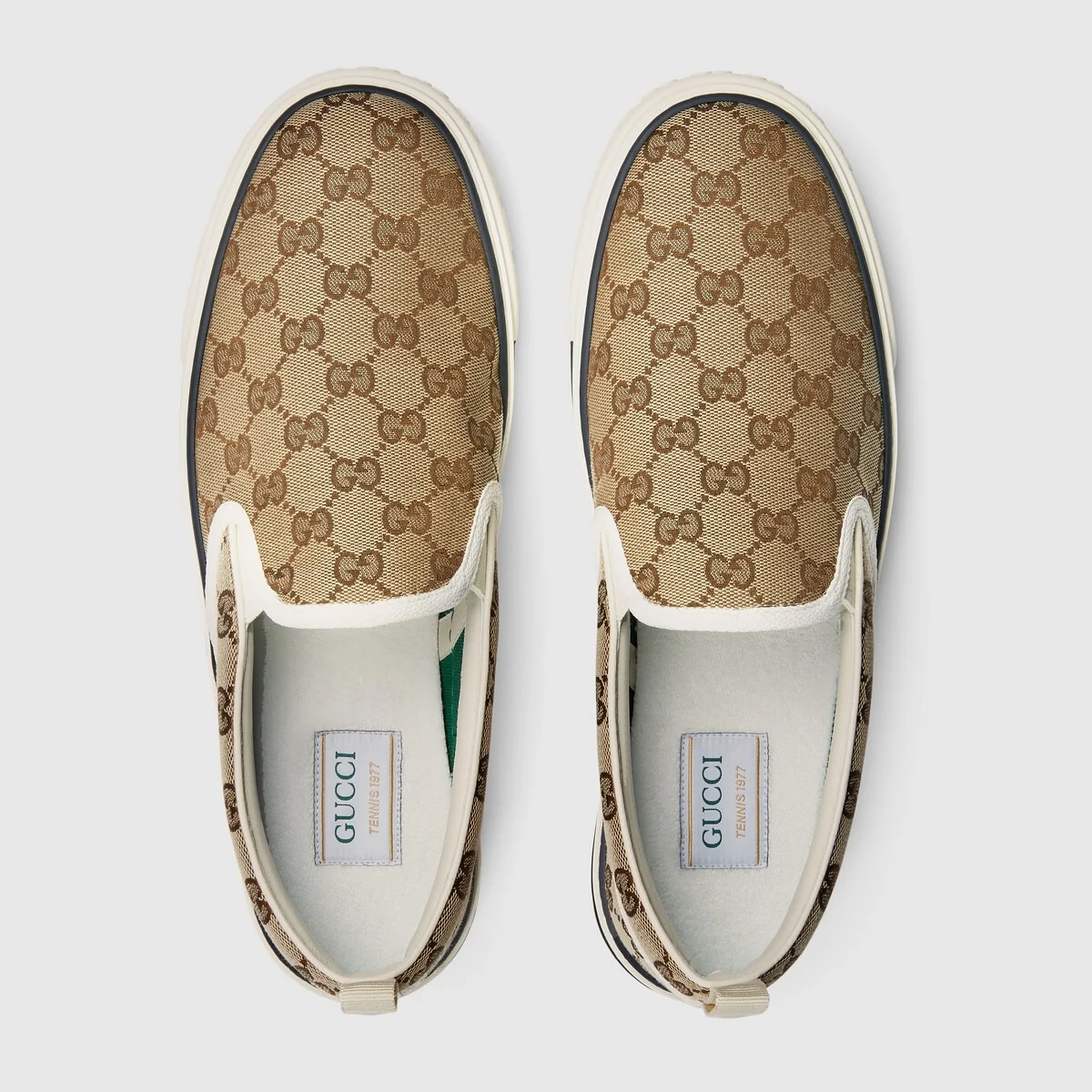 Men’s Gucci Tennis 1977 slip-on sneaker view 4