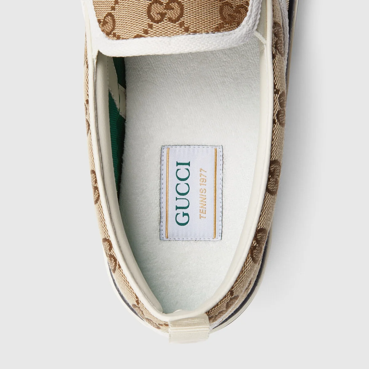 Men’s Gucci Tennis 1977 slip-on sneaker view 7