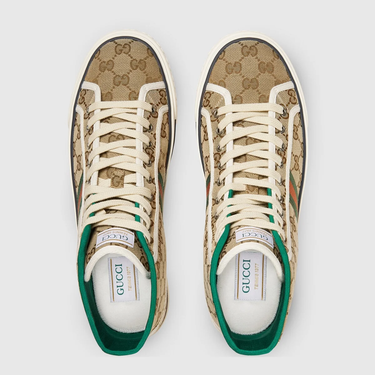 Men’s Gucci Tennis 1977 high top sneaker view 3