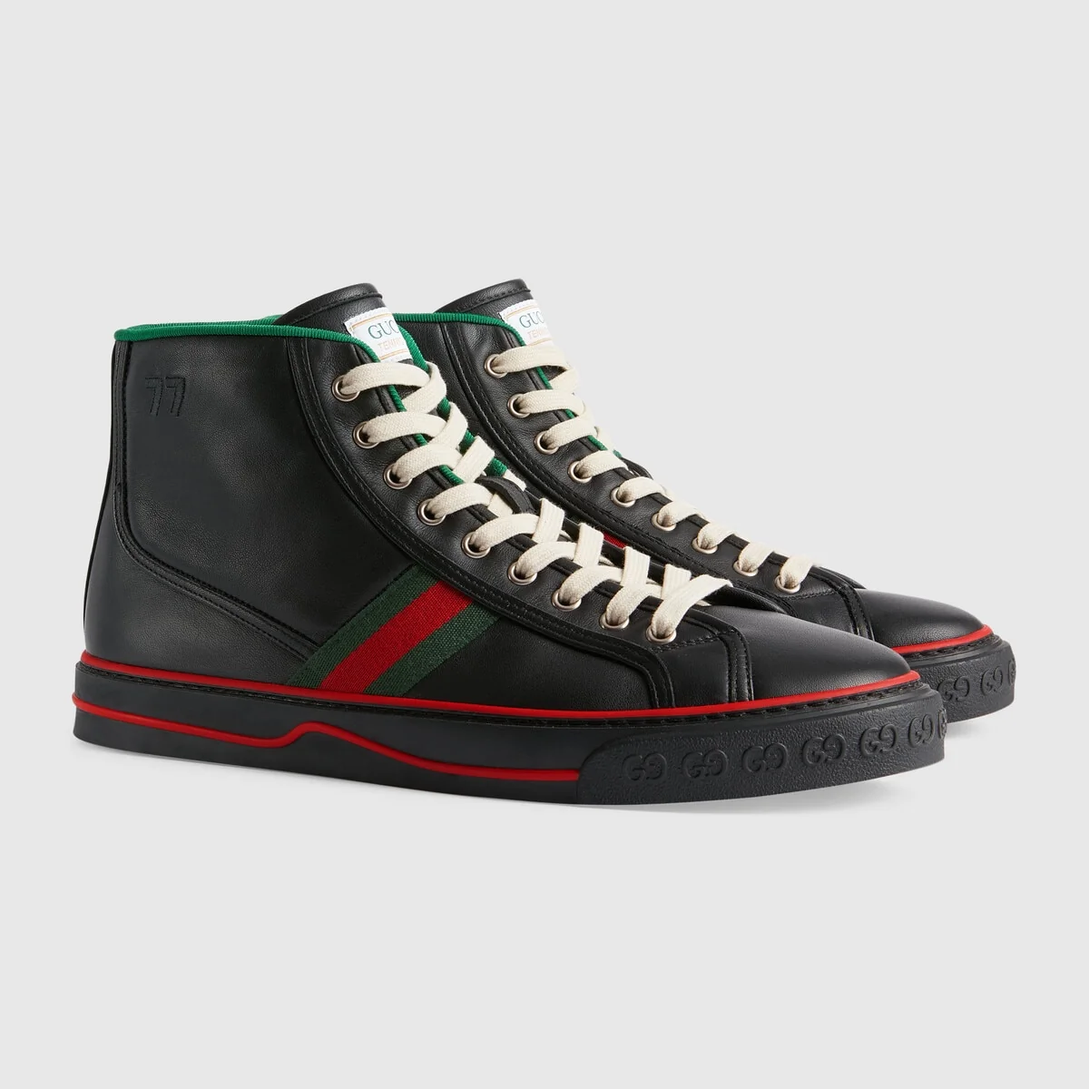 Men’s Gucci Tennis 1977 high top sneaker view 3