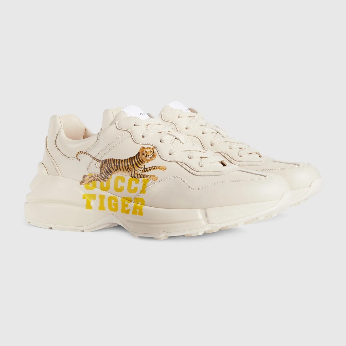Gucci Tiger Men’s Rhyton sneaker view 3