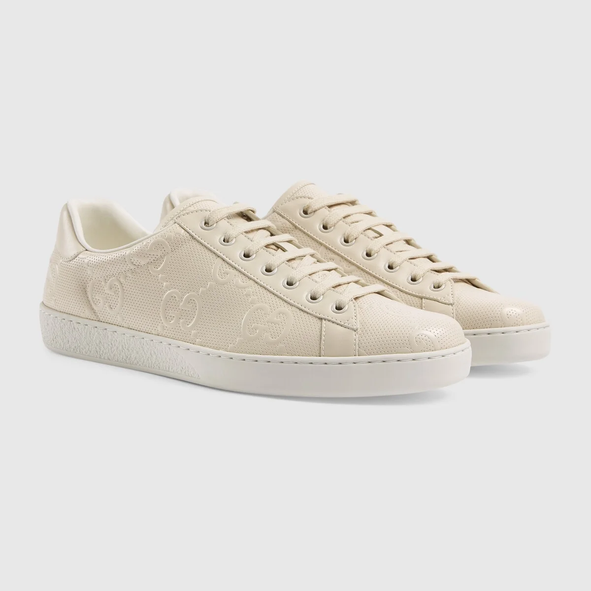 Men’s Ace GG embossed sneaker view 3