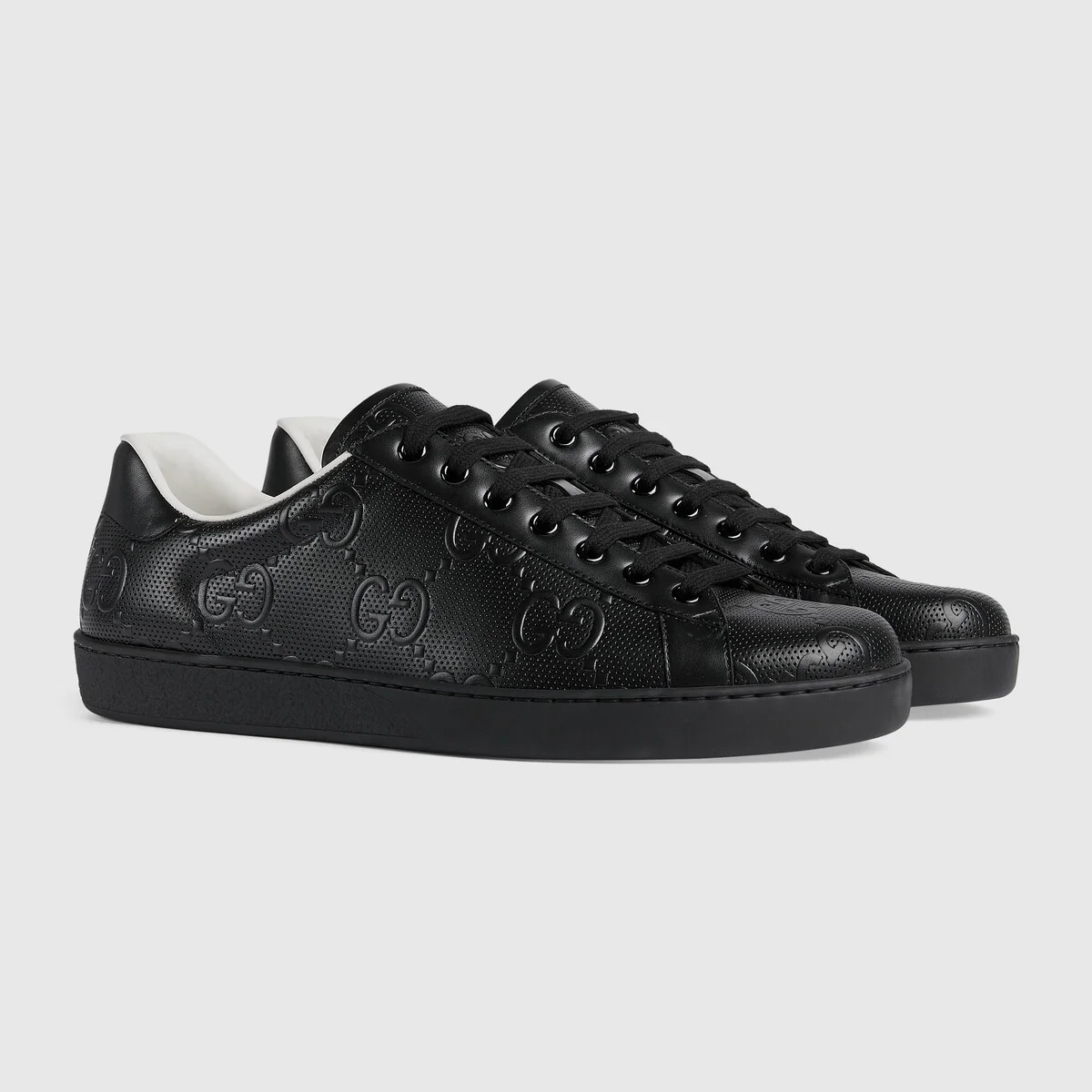 Men’s Ace GG embossed sneaker view 3