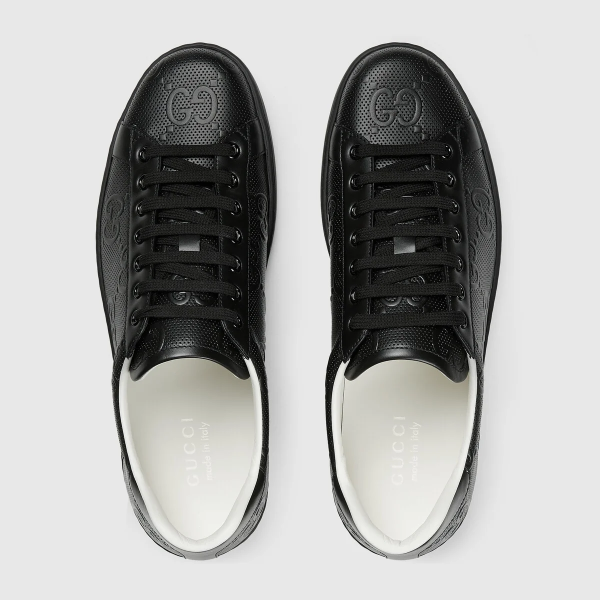 Men’s Ace GG embossed sneaker view 4